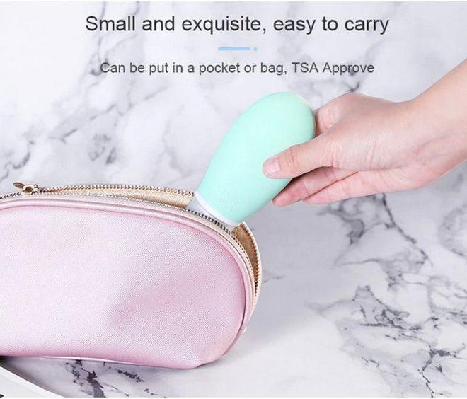 Produktbild MU Style Reiseflachen (Flüssigkeitsbeutel, Hygieneprodukt)