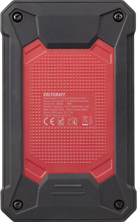 Produktbild Voltcraft Schnellstartsystem 600A (600 A, 7200 mAh)