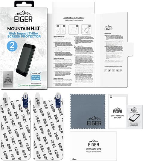 Immagine prodotto Eiger Mountain H.I.T (2 Pezzo/i, Apple iPhone 14, Apple iPhone 13)