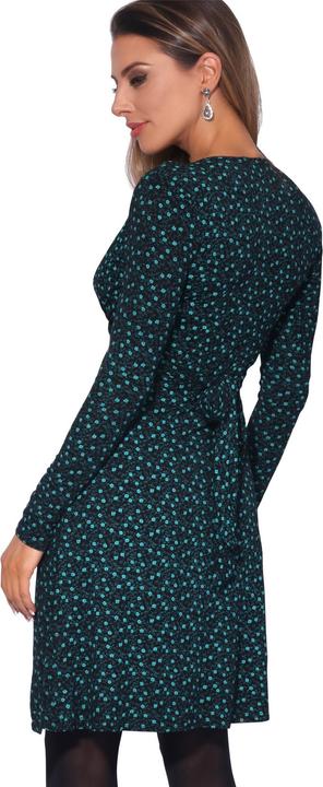 Produktbild Krisp Blümchenkleid Wickeloptik Langärmlig (34 D)