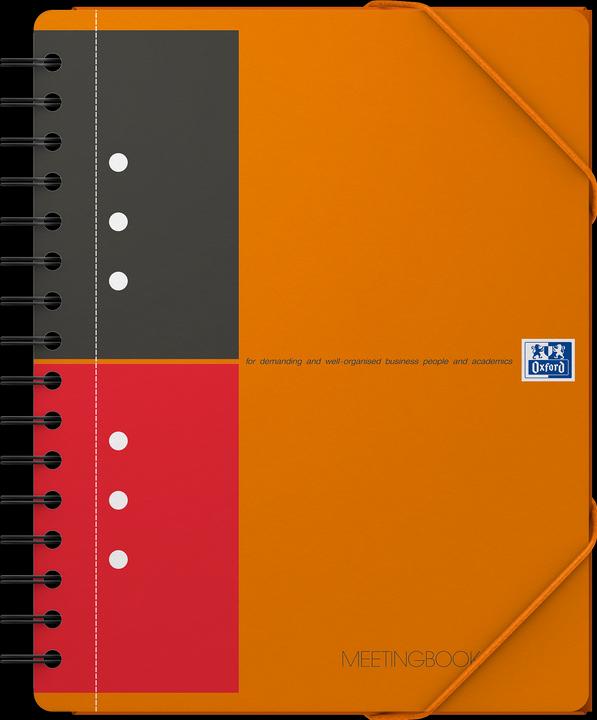 Actual product image Oxford Meetingbook (A5+, Lined, Soft cover)