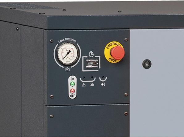 Produktbild Aircraft StationÃ¤rer Kolbenkompressor mit SchalldÃ¤mmgehÃ¤use AIRPROFI 1003/10 Silent