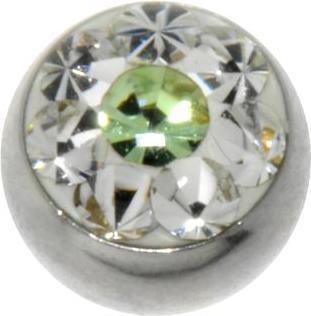 Image du produit Bijouteria Piercing (Cristal Premium, Acier chirurgical 316L)