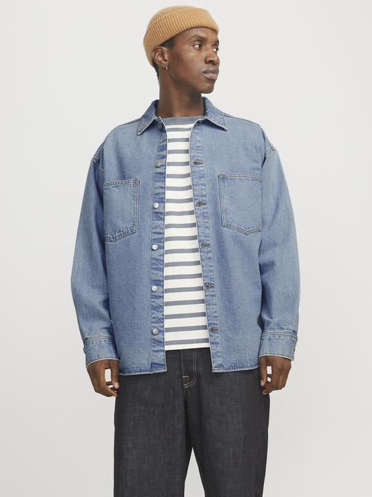 Produktbild Jack & Jones Jorhenry Denim Overshirt Ls Sn (XXL)