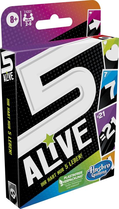 Hasbro Gaming Gioco di carte Five Alive (Tedesco)