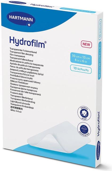 Image du produit IVF Hartmann Hydrofilm Transparentverband 10x15cm steril (10 x)
