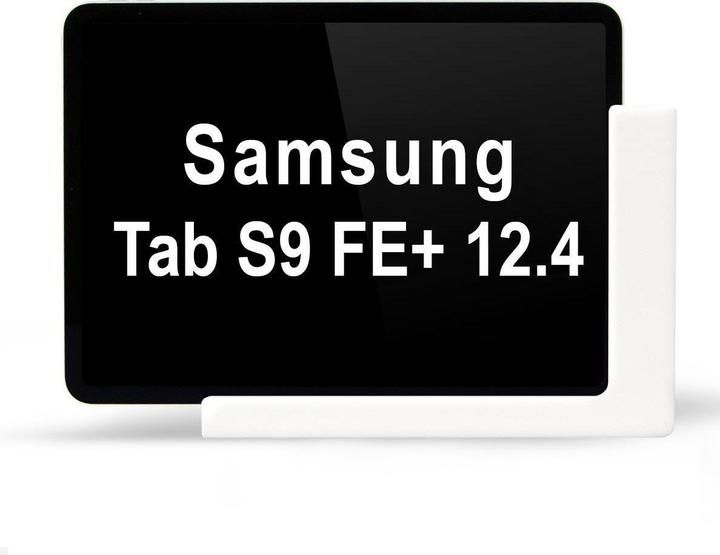 Produktbild TabLines TWP033W Wandhalterung für Samsung Tab S9 FE+ 12.4, weiss