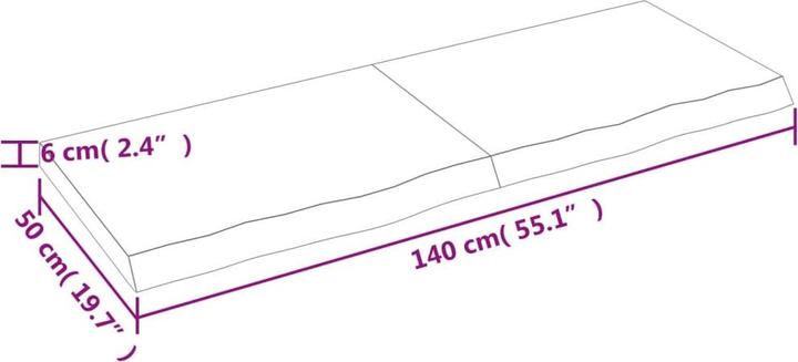 Produktbild VidaXL Emerald (140 x 50 x 6 cm)