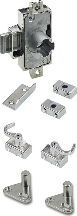 Immagine prodotto Hettich Kit serrure espagnolette carrée 15 mm