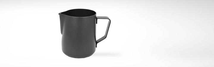 Actual product image Rhinowares Teflon milk jug black (0.36 l)