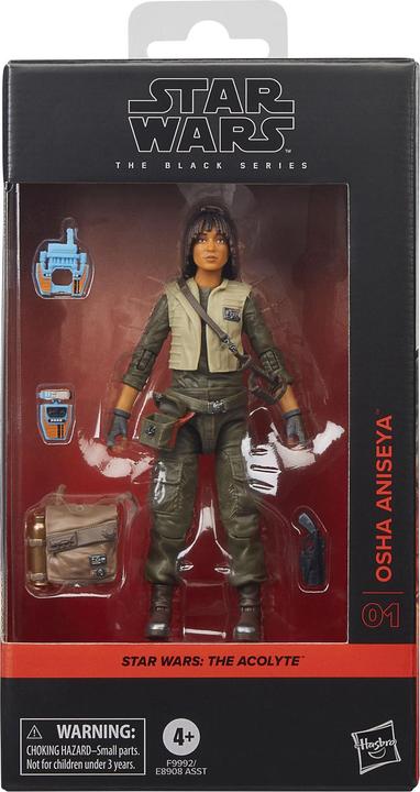Produktbild Hasbro Star Wars: The Acolyte Black Series Actionfigur Osha Aniseya 15 cm