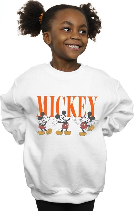 Produktbild Disney Mickey Mouse Poses Sweatshirt Mädchen (140, 146)
