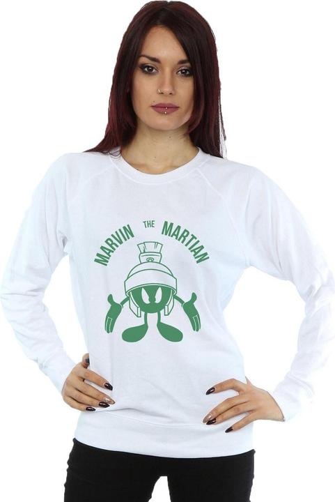 Produktbild Looney Tunes Marvin The Martian Large Head Sweatshirt (XXL)