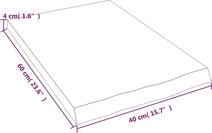 Produktbild VidaXL Emerald (40 x 4 x 60 cm)