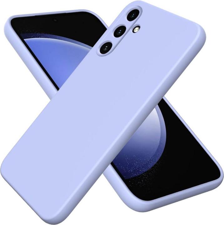 Cover-Discount Galaxy A55 - Housse en caoutchouc silicone violet (Samsung Galaxy A55)