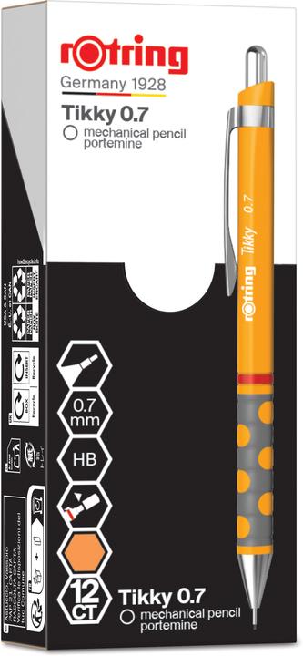 Produktbild Rotring Minenbleistift Tikky 0.7 mm, Gold (0.70 mm, HB, 1 x)