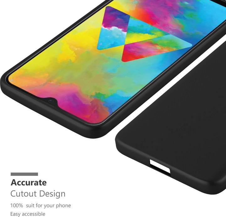 Productafbeelding Cadorabo TPU Matte Metallic hoes (Samsung Galaxy M21, Samsung Galaxy M30)