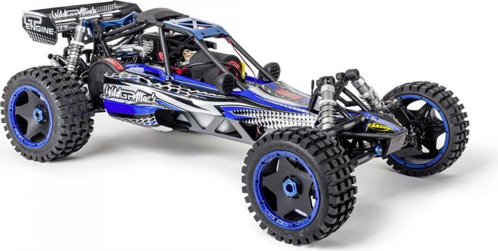 Actual product image Carson 1:5 Wild GP Attack 2.4G 100% RTR blue (RTR Ready-to-Run)