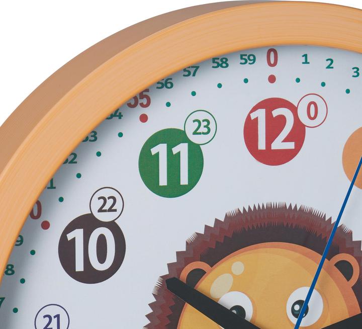 Actual product image Relaxdays Children's wall clock (30 cm)