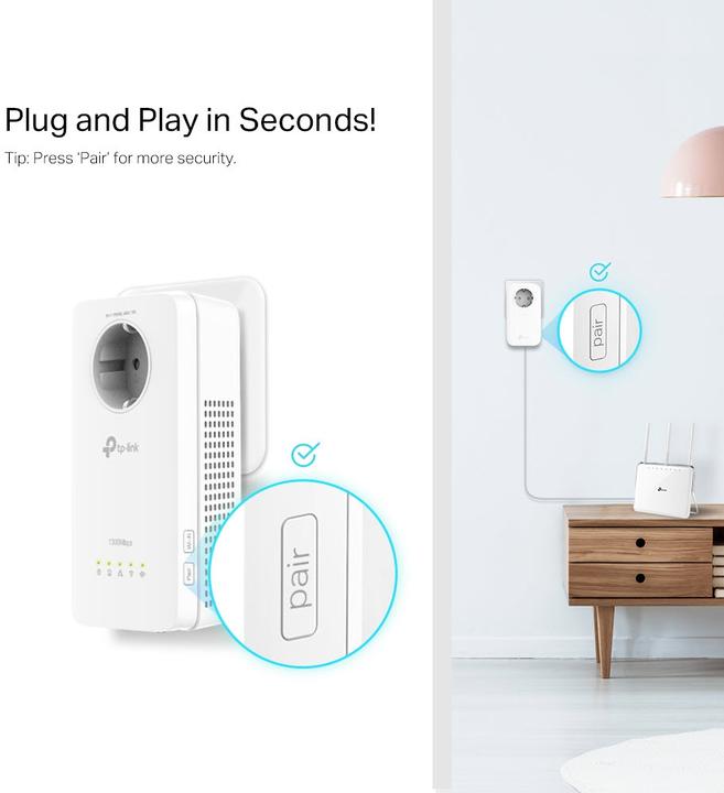 Image du produit TP-Link TL-WPA8631P (1300 Mbit/s)