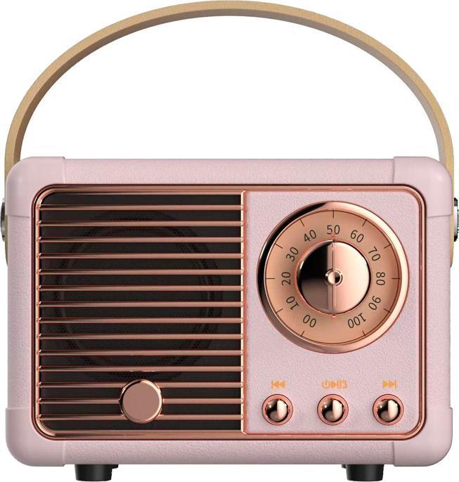 Marlone Haut-parleur portable Bluetooth 5.0 modèle Paris 3W (6 h, Fonctionnement sur batterie)