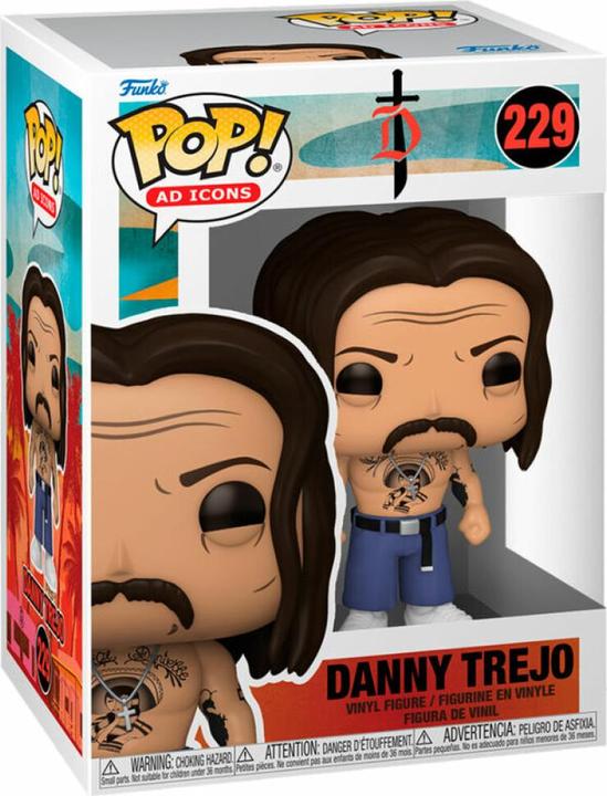 Produktbild Funko Danny Trejo POP! Ad Icons Vinyl Figur 9 cm