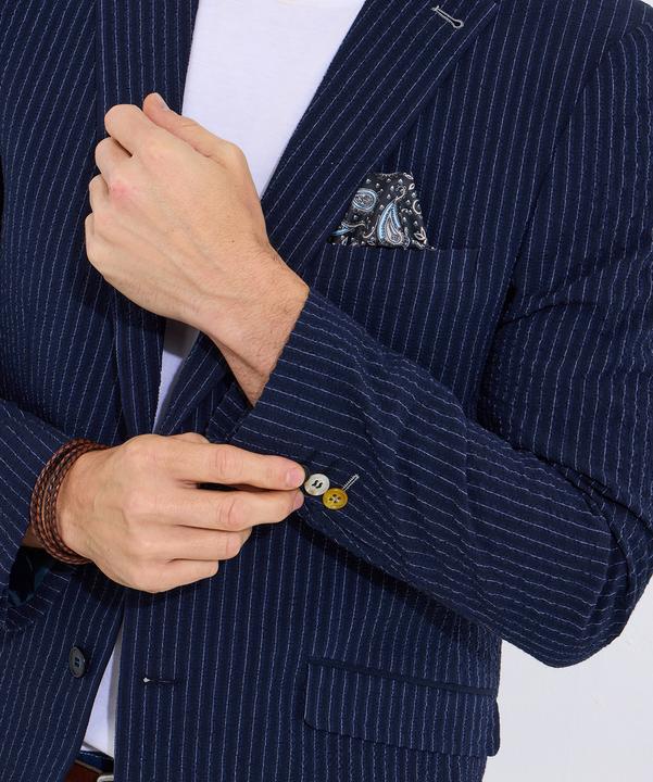 Actual product image Joe Browns Pinstripe Seersucker Suit Blazer (38)