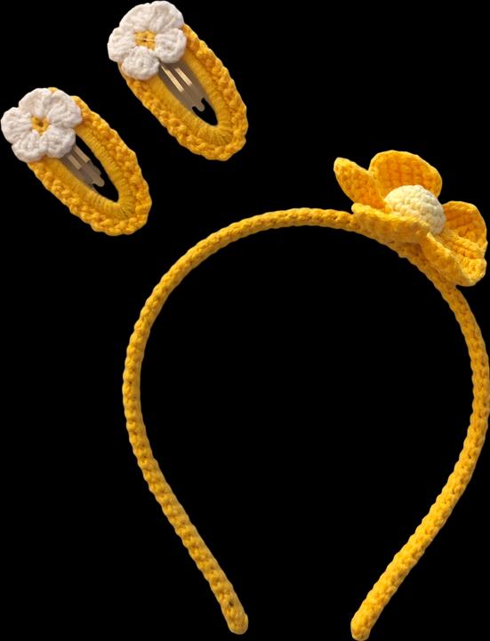 Produktbild MyFriends Haarreif & Haarspangen gelbe Blume