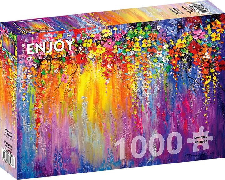 Actual product image Enjoy Puzzle ENJOY-1750 - Flower Symphony, Puzzle, 1000 pieces (1000 pieces)