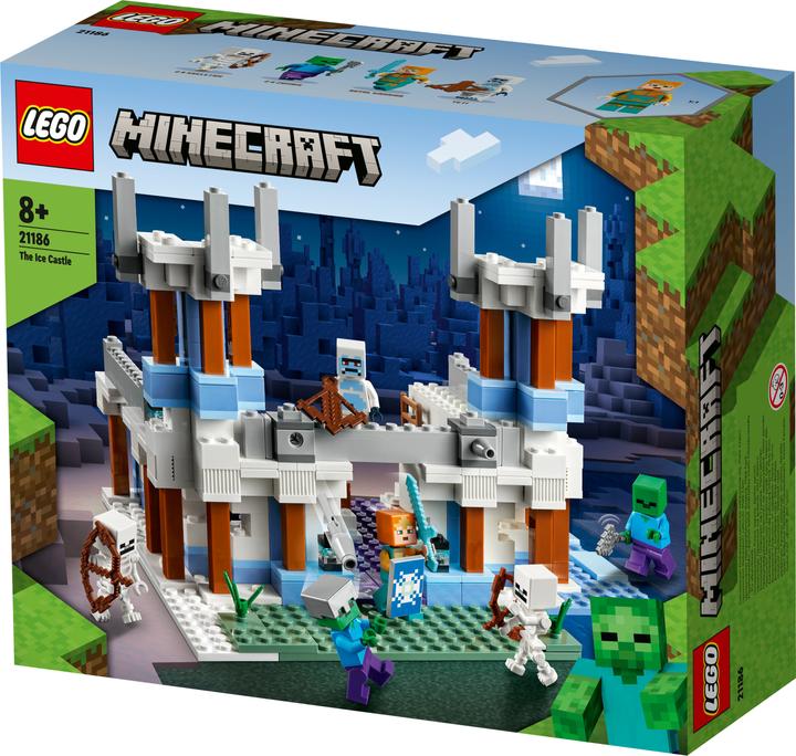Actual product image LEGO The ice palace (21186, LEGO Minecraft)