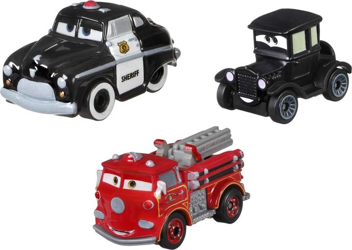 Actual product image Mattel Mini Racers 3-pack