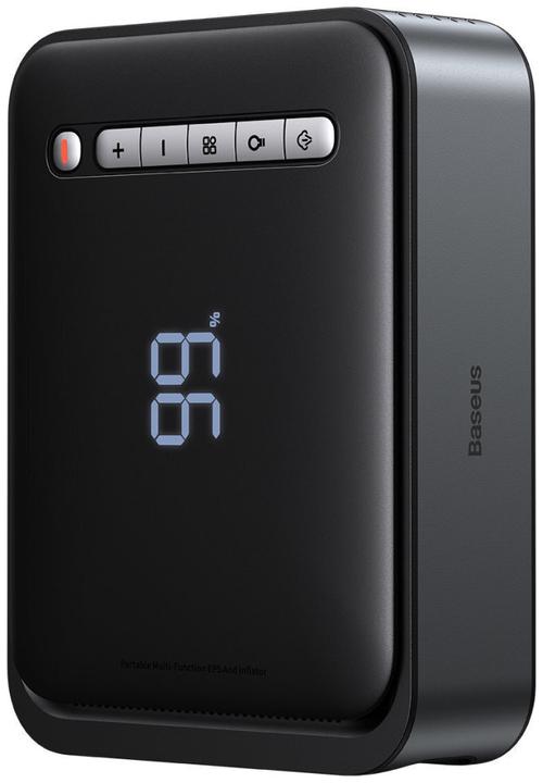 Actual product image Baseus External Battery/Starter + Compressor 2in1 Super Energy Car Jump Starter, 8000mAh, 1000A USB (8000 mAh)