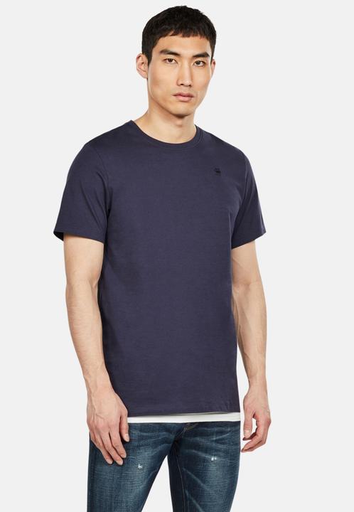 Produktbild G-Star Crew Neck Base T-Shirt Slim Fit Sartho Blue (XXL)