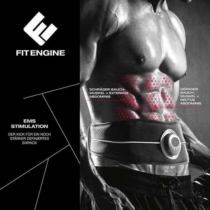 Produktbild Fit Engine EMS Bauchmuskelgürtel