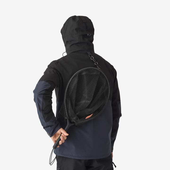Immagine prodotto Caperlan Giacca da pesca FJ 500 WPF impermeabile da uomo grigio/nero (M)