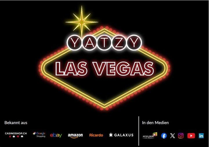 Produktbild Casinoshop Yatzy Las Vegas Würfelspiel