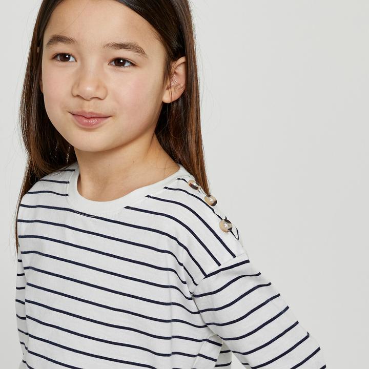 La Redoute Collections Langärmeliges Matrosenshirt aus Baumwolle
