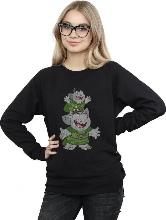 Immagine prodotto Disney Frozen Handstacking Trolls Felpa Donna (M)