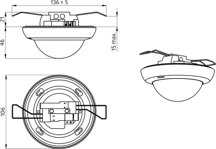 Actual product image BEG Presence detector (12 m)