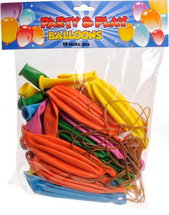 Image du produit Ballons de jeu et de fête, 18pcs. (18 x)