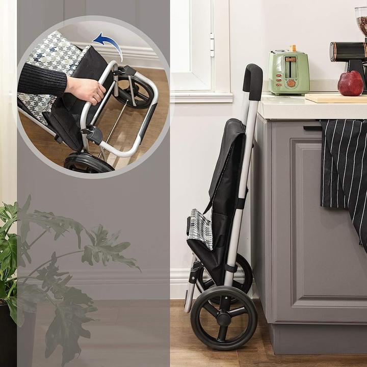 Image du produit Songmics Chariot à provisions 40L, KST06BF