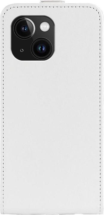 Produktbild Cover-Discount iPhone 15 - Klassisches Flip Case vertikal weiss (Apple iPhone 15)