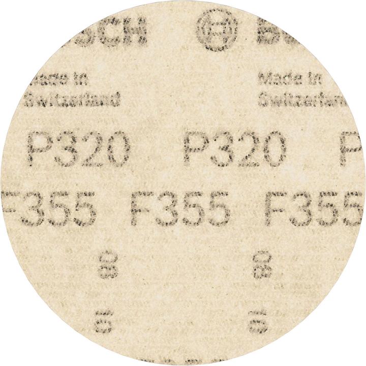 Immagine prodotto Bosch Professional Zubehör Foglio abrasivo PRO F355, 125 mm, G320 (320)