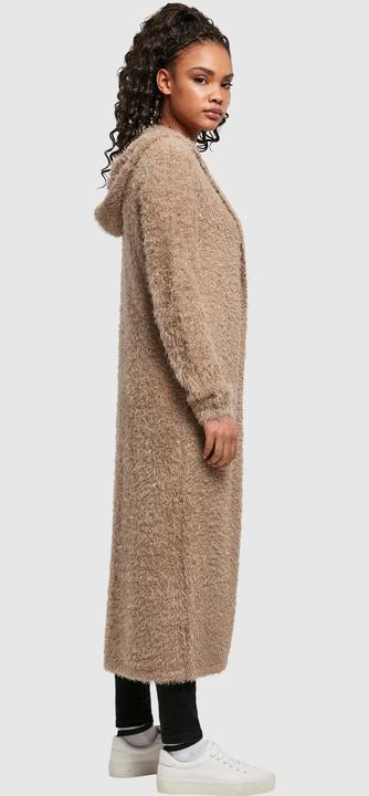 Actual product image Urban Classics Ladies Hooded Feather Cardigan (XL)