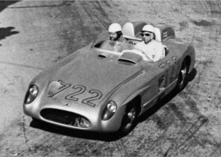 Produktbild Lemke H0 Mercedes Benz 300 SLR Roadster, No.722 2 K-Stützen