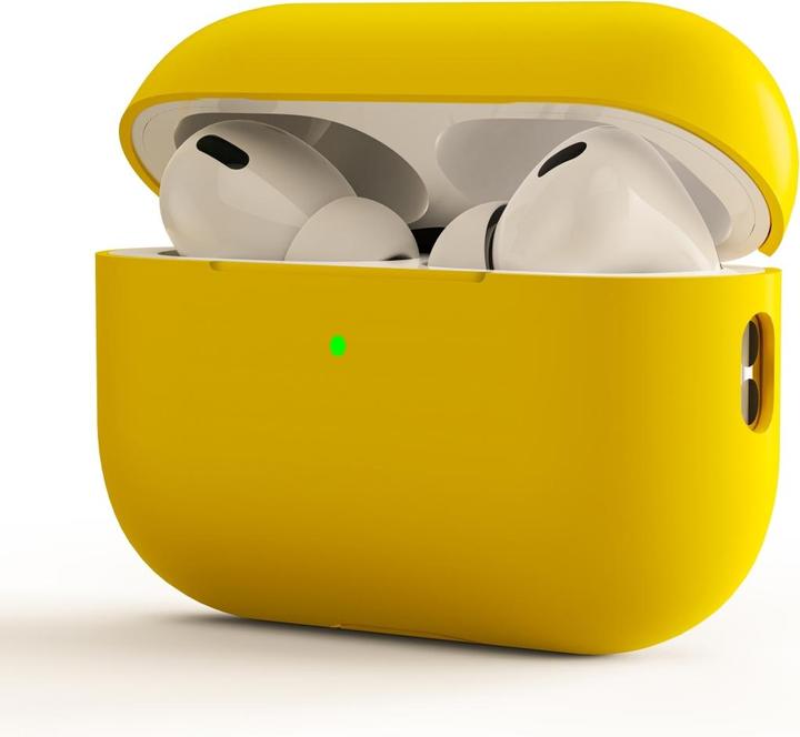 Screenguard Étui en silicone liquide pour Apple Airpods Pro (2022) (Manchon pour casque d'écoute)