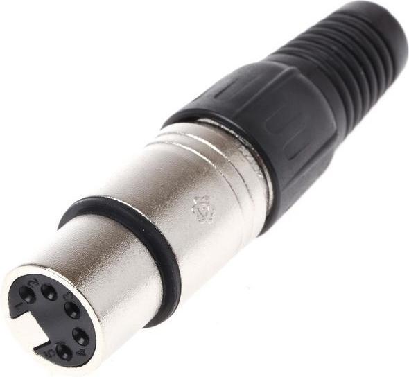 Rs Pro Spina 5 vie nichelata XLR per cavo
