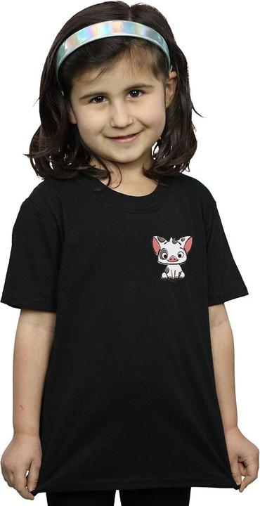 Produktbild Disney Moana Pua The Pig Breast Print TShirt Mädchen (152, 158)
