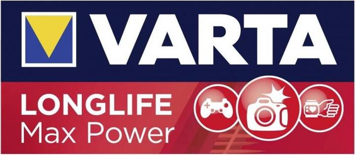 Actual product image Varta LONGLIFE Max Power (4 pcs., AAA, 1280 mAh)