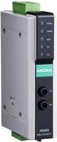 Image du produit Moxa MGATE MB3170-M-ST - Passerelle Modbus moderne à 1 port et 1 port fibre optique multimode 100BaseF(X)